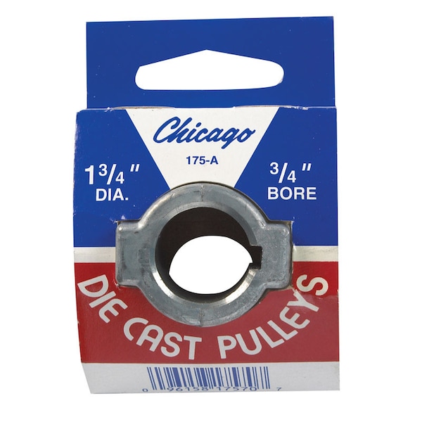 Chicago Die Casting PULLEY 1-3/4X3/4"" 175A7